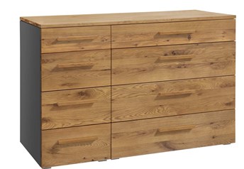 Anthracite carcass with Natural Oak Oiled fronts
