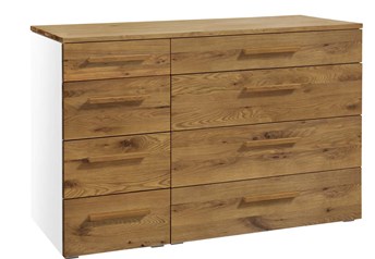 White carcass with Natural Oak Oiled fronts