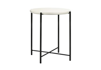 Hasena Nali Bedside Table - Beech, Oak or Walnut with choice of metal legs