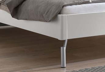 Matt silver legs