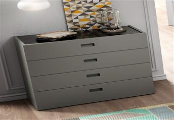 optional chest of drawers with optional ceramic top