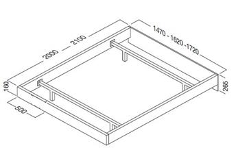 Guardia DORMIO Contemporary Floating Bed