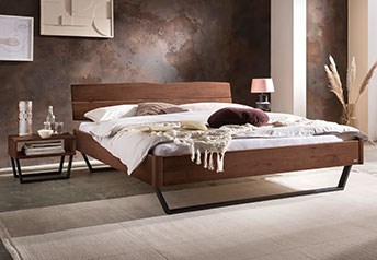 Hasena Fossoli Solid Wood Bed