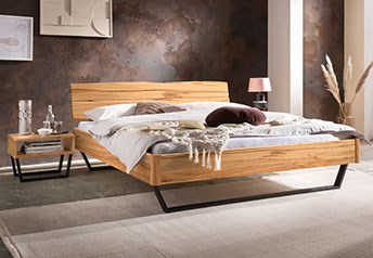 Hasena Fossoli Solid Wood Bed