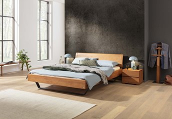 Hasena Slid Sandro Solid Beech or Oak Bed