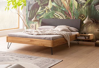 Hasena Lugano Solid Wood Bed