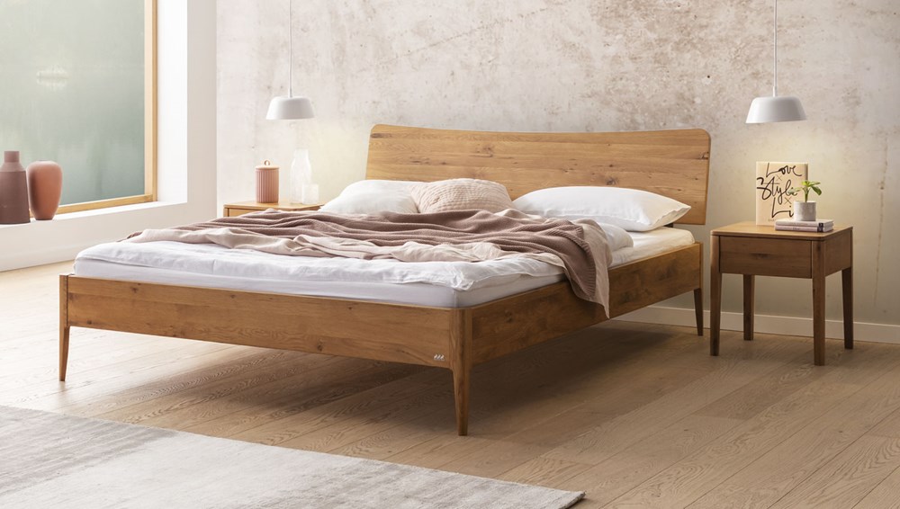Hasena Spezia Solid Wood Bed - Lounge - Head2Bed UK