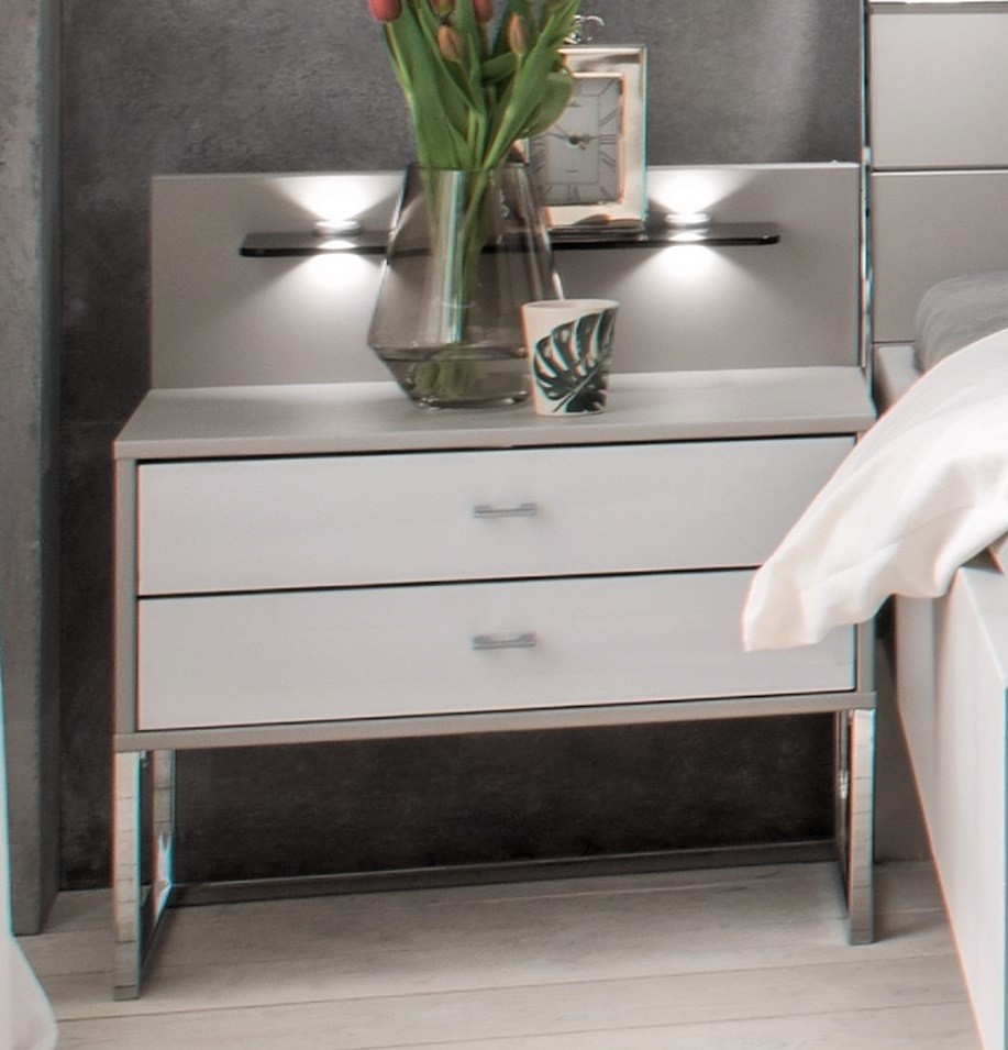 Stylform Eros Bedside Tables 2 Or 3 Drawers 40 Or 60 Cm Wide Stylform Head2bed Uk