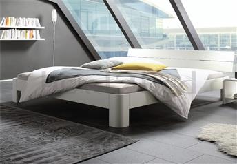 Hasena Ronda Duetto Solid Beech or Solid Walnut Modern bed