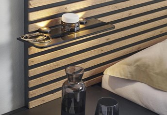 detail graphite with bianco oak decking