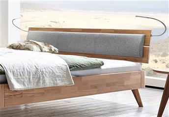 Hasena Masito Duetto Solid beech or Solid Walnut Modern Bed
