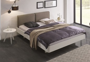 Hasena Airon Cemoa Solid beech or Solid Walnut Modern Floating Bed