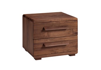 Hasena Noma - Modern Solid Beech or Walnut bedside table
