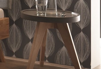 Solid beech with concrete top