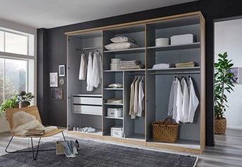 Stylform ARIZONA Sliding Wardrobe - 1/2 Decking