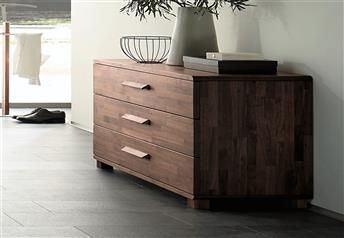Hasena Sigma - Solid Beech or Walnut XL Chest of Drawers