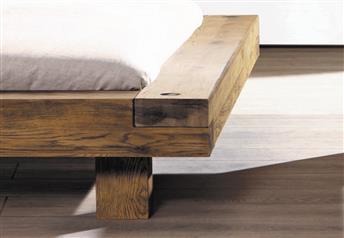 Hasena Ivio Inca Character Solid Vintage Oak Bed