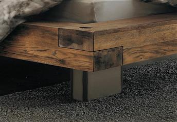 Hasena Bloc Quada Ripo Character Solid Oak Bed *Vintage Finish*