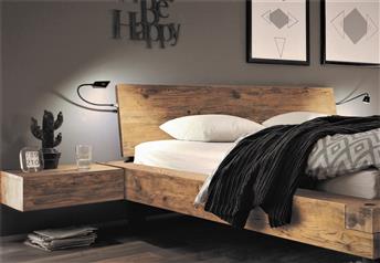 Hasena Bloc Road Sion - Character Solid Oak Bed in *Vintage Finish*