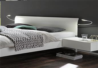 Hasena Airon Vola Modern Solid Wood Floating Bed
