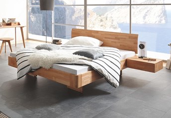 Hasena Airon Vola Modern Floating Bed Head2bed Uk