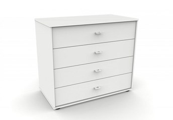 80cm white matt, 4 drawers
