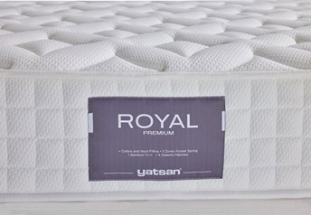 Yatsan Royal Premium - Pocket sprung Orthopaedic Firm mattress with Cotton, Bamboo and Wool