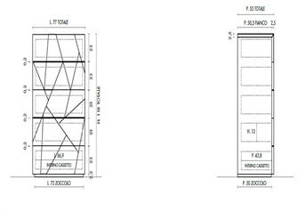 Veneran Italia LINEA - Small Chest of Drawers