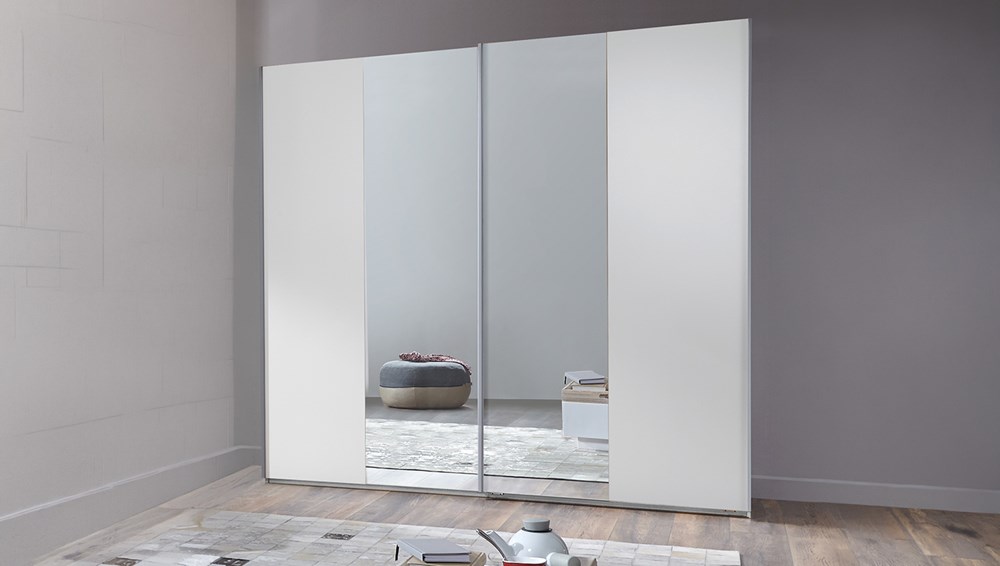 White and mirror