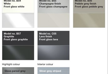 Finish options