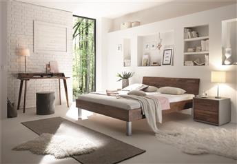 Hasena Moderno Trento 16, Caro Pella Bed in Solid Beech, Oak or Walnut