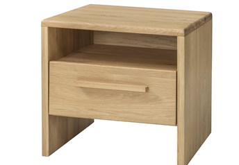 Hasena Calma - Bright Solid Oak Bedside table