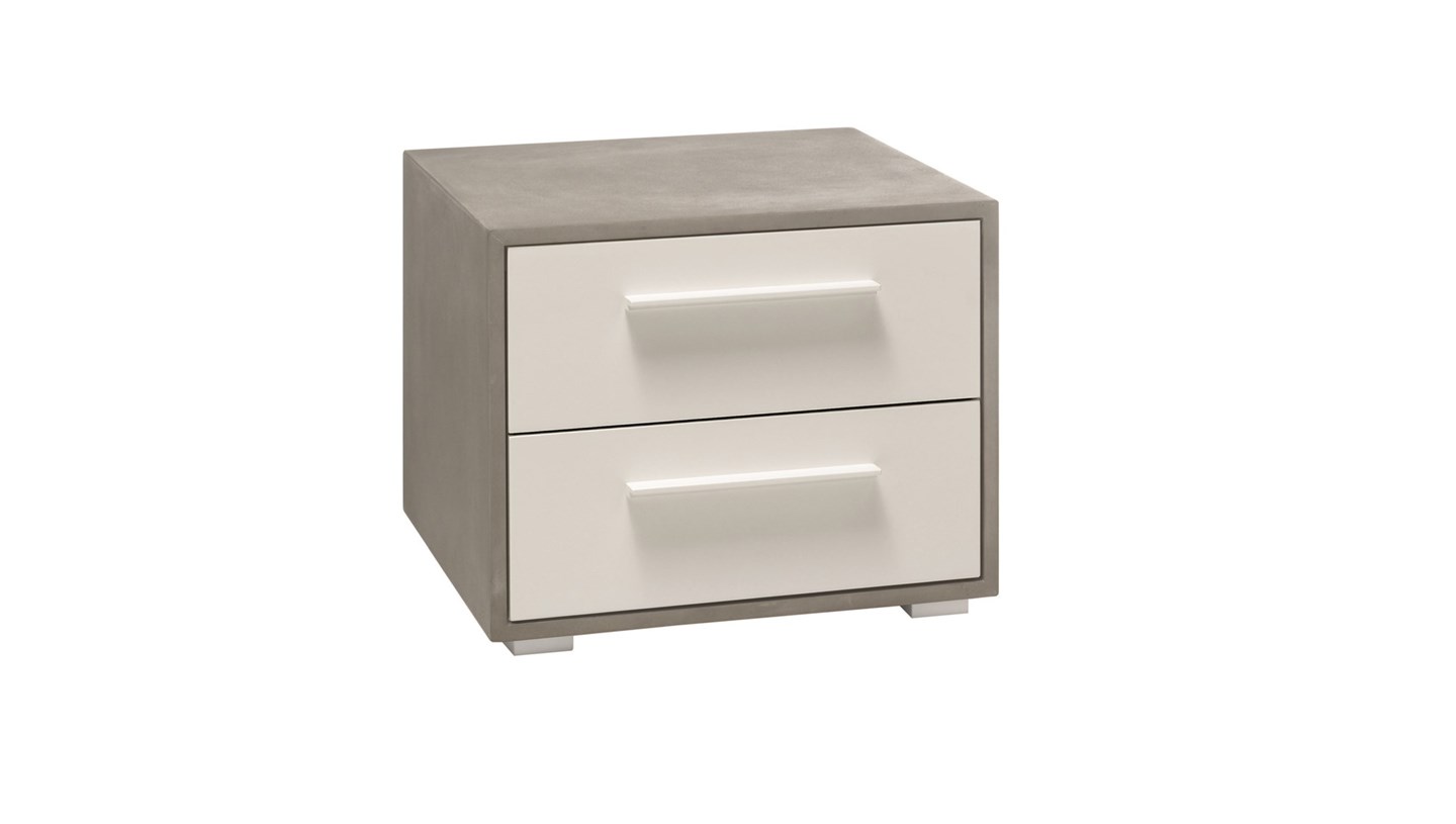 Hasena Sica Bedside Table In Solid Beech Oak Or Walnut Fine Line Head2bed Uk