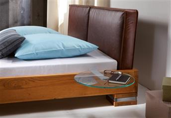 Hasena Ablo Jero - Glass Bedside Table