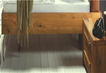 Vilo legs in solid oak, side view