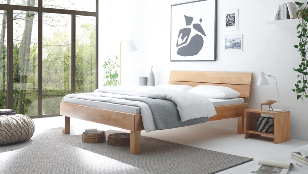 Solid Beech Natural Lacquered