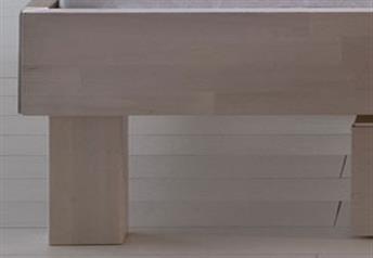 Solid Beech White Lacquered