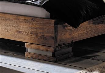 Hasena Onito Alpa - Modern Bed in Character Solid Oak