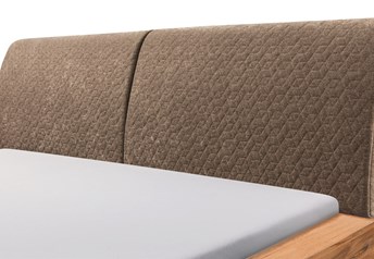 close-up on Opera headboard - please disregard fabric shown as not available.