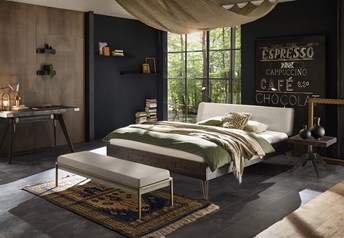 Hasena Fasio Boga Solid Rustic Wood Industrial Bed