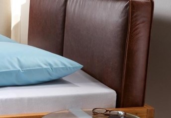 Hasena Tondo Cena Solid Rustic Wood Industrial Bed