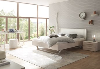 Hasena Slid Boga Modern Wooden Floating Bed