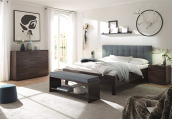 Hasena Juve Sogno L Solid Beech Modern Bed