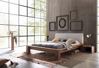 Hasena Cobo Cortina Opera Character Solid Oak Bed