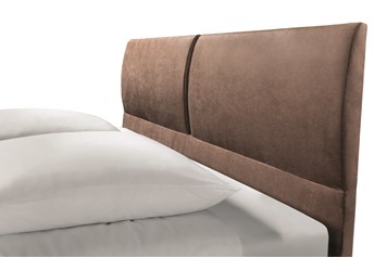 Hasena Sole Slid Siena Real Leather Modern Floating Bed