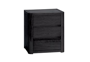 Hasena Koro - 3 Drawer Solid Oak Bedside Table