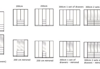 versions with drawers