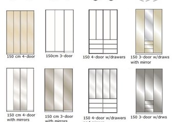 shadowed doors are not indicative of the real finish