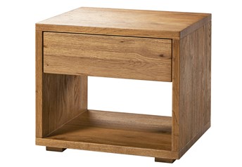 Hasena Cubo - Bedside Table Solid Oak
