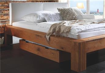 Hasena Cobo Bormio Dorma Solid Oak Bed